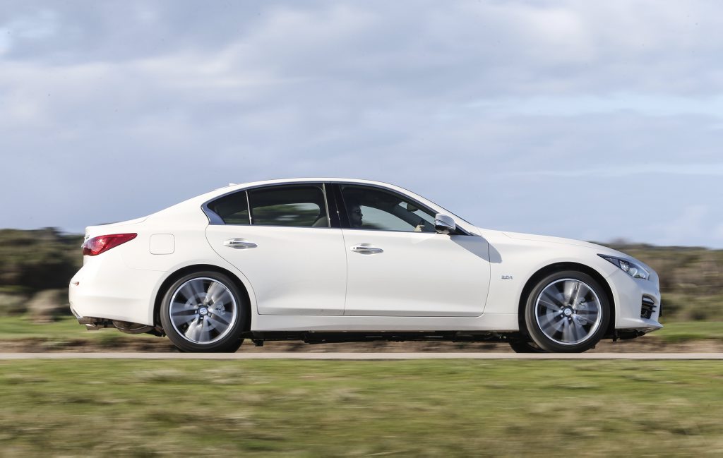 The Infiniti Q50 2.0l. The Infiniti Q50 2.0l.